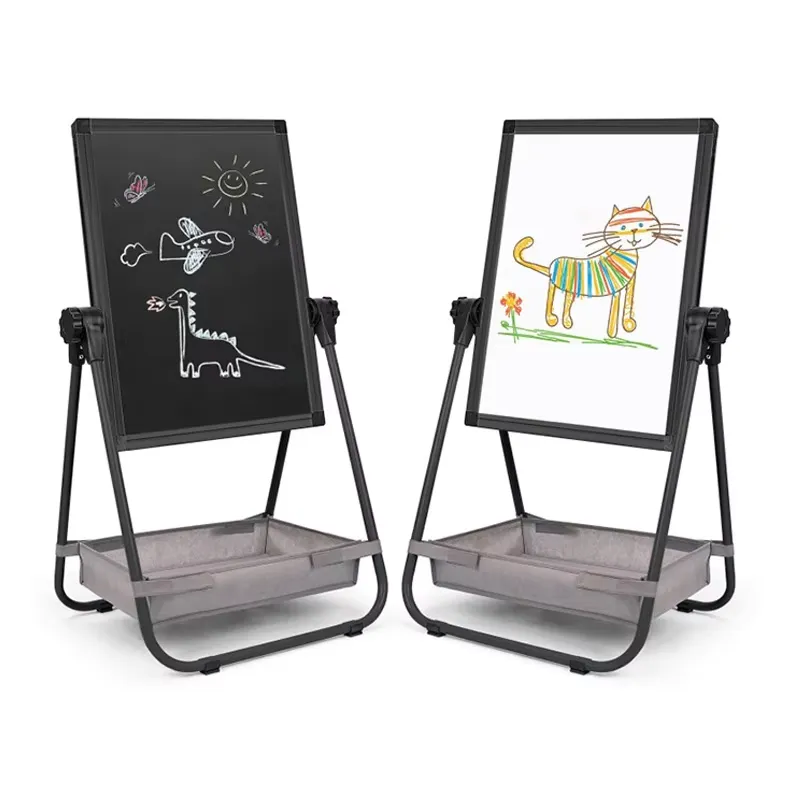 Kids Art Easel - Magnetic Art Easel Writing Board for