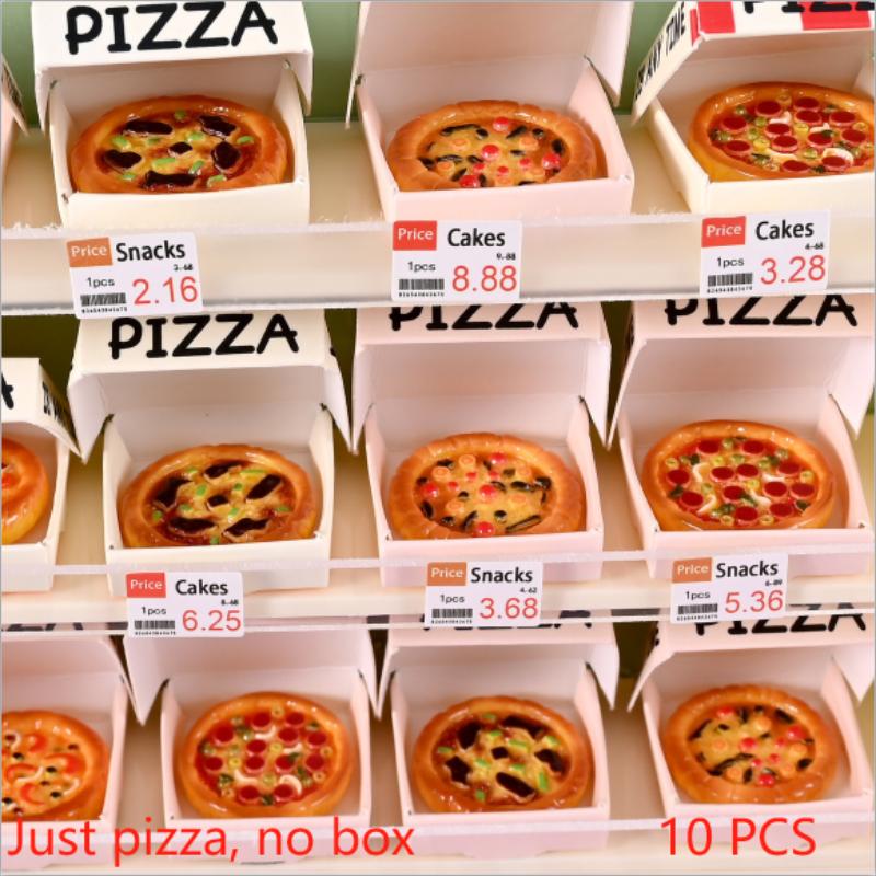 Kids Toys Kitchen - 10 PCS Cute Dollhouse Miniature Simulated