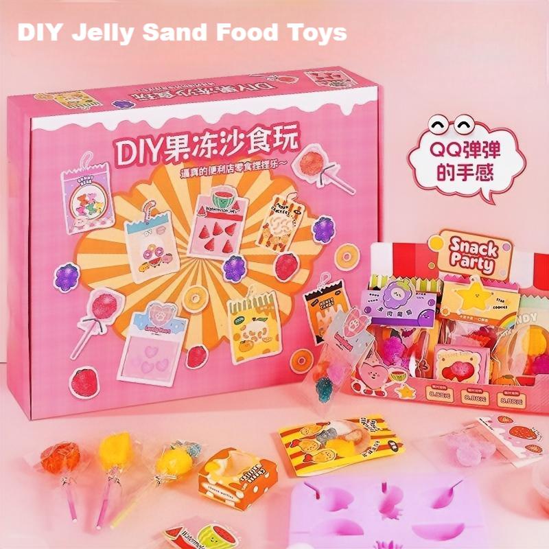 Kids Toys Kitchen - DIY Making Miniature Food Toys Set