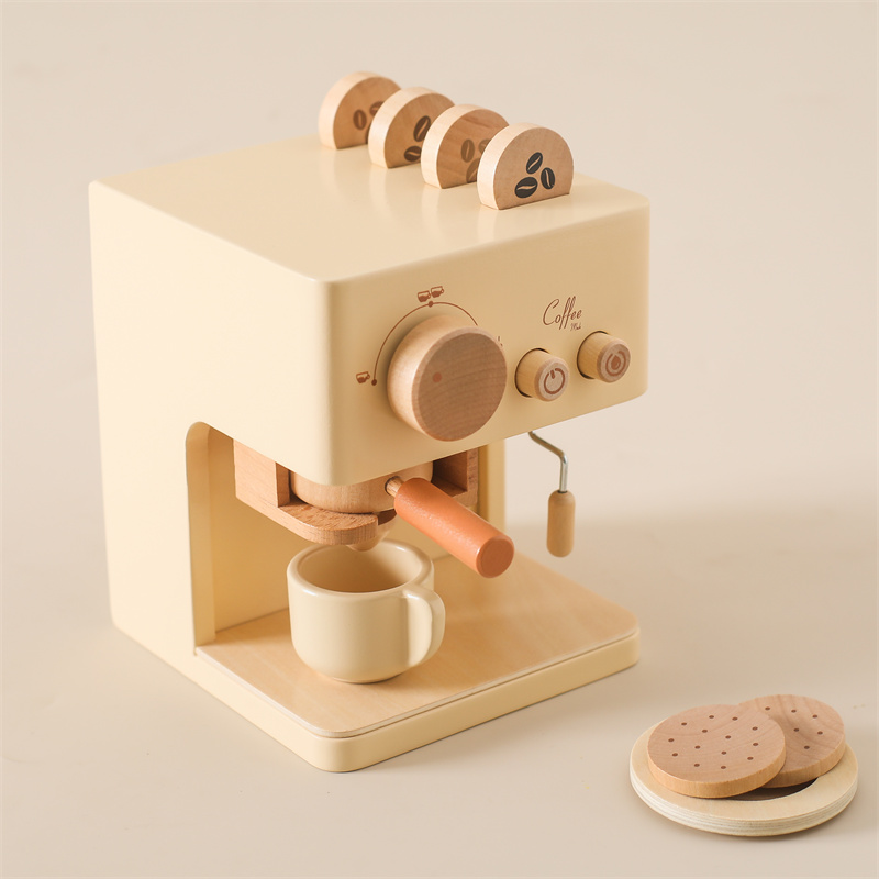 Kids Toys Kitchen - Kids Wooden Montessori Toy Set Children