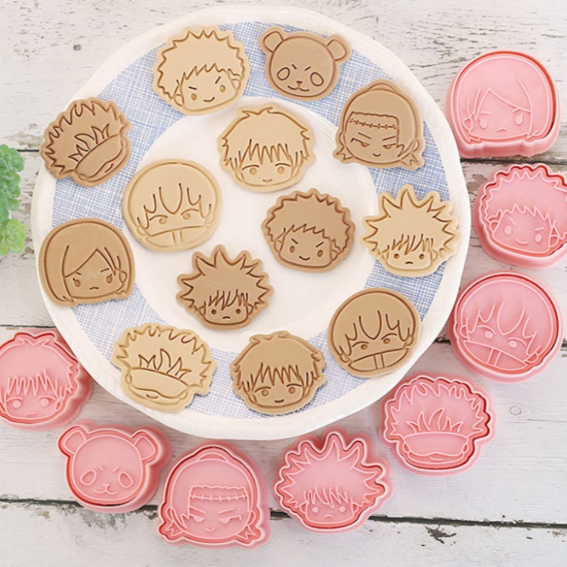8pcs Jujutsu Kaisen Cake Cooki - огляд і ціна Kids Toys Kitchen