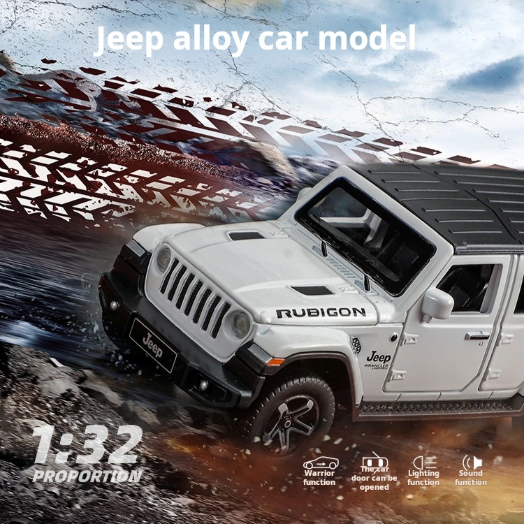1/32 Jeep Wrangler Rubicon Off - огляд і ціна Kids Toys Jeep