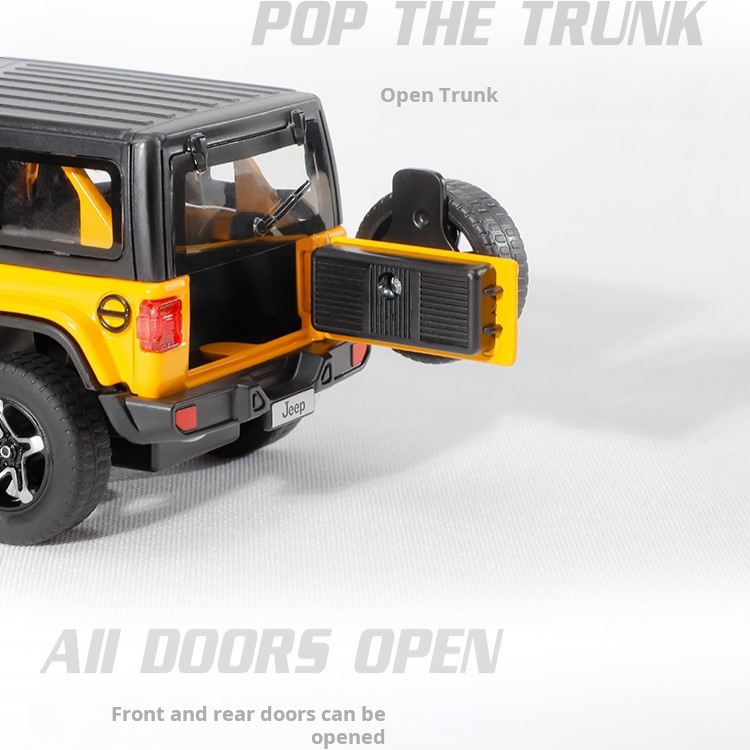 1/32 Jeep Wrangler Rubicon Off - огляд і ціна Kids Toys Jeep