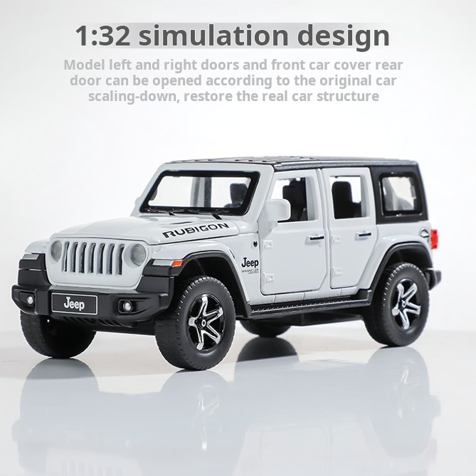 1/32 Jeep Wrangler Rubicon Off - огляд і ціна Kids Toys Jeep