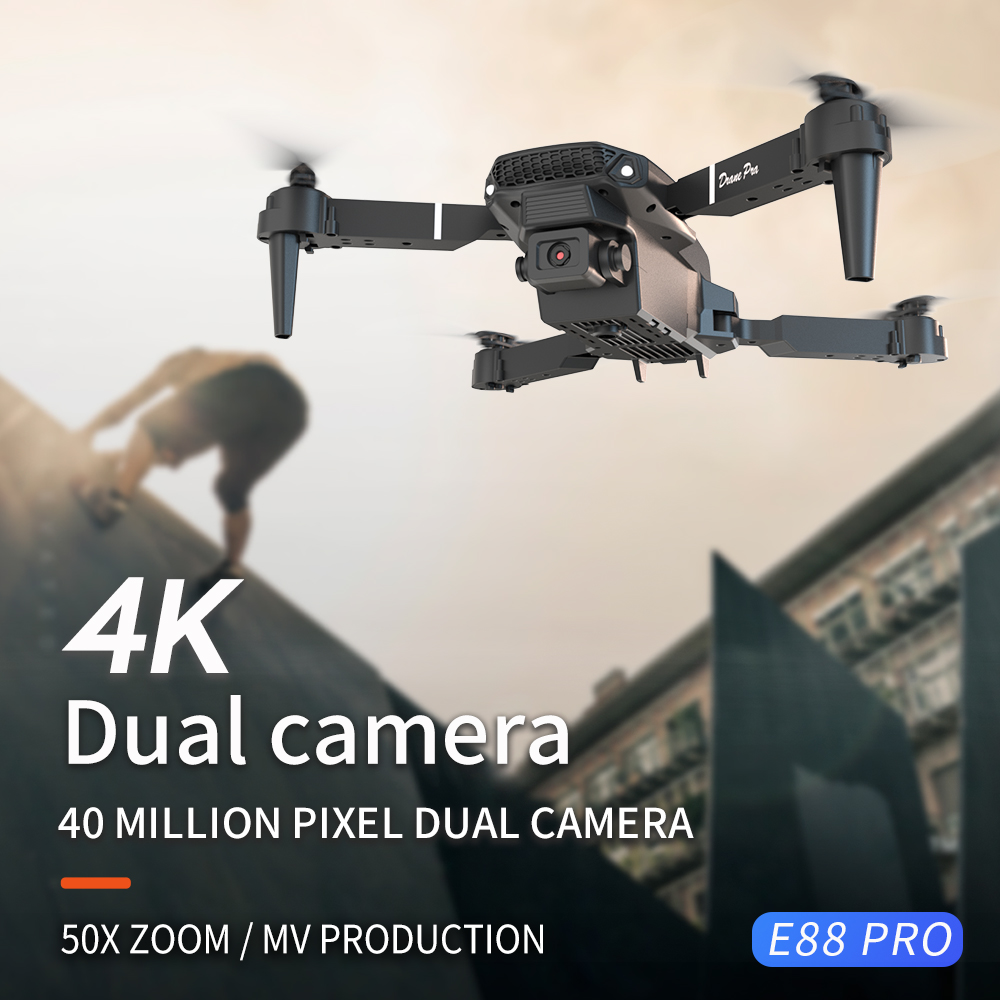 2026 NEW E88 Professional HD 4 - огляд і ціна Kids Toys Helicopter