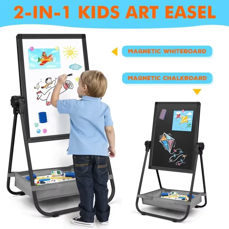 Magnetic Art Easel Writing Boa - огляд і ціна Kids Art Easel
