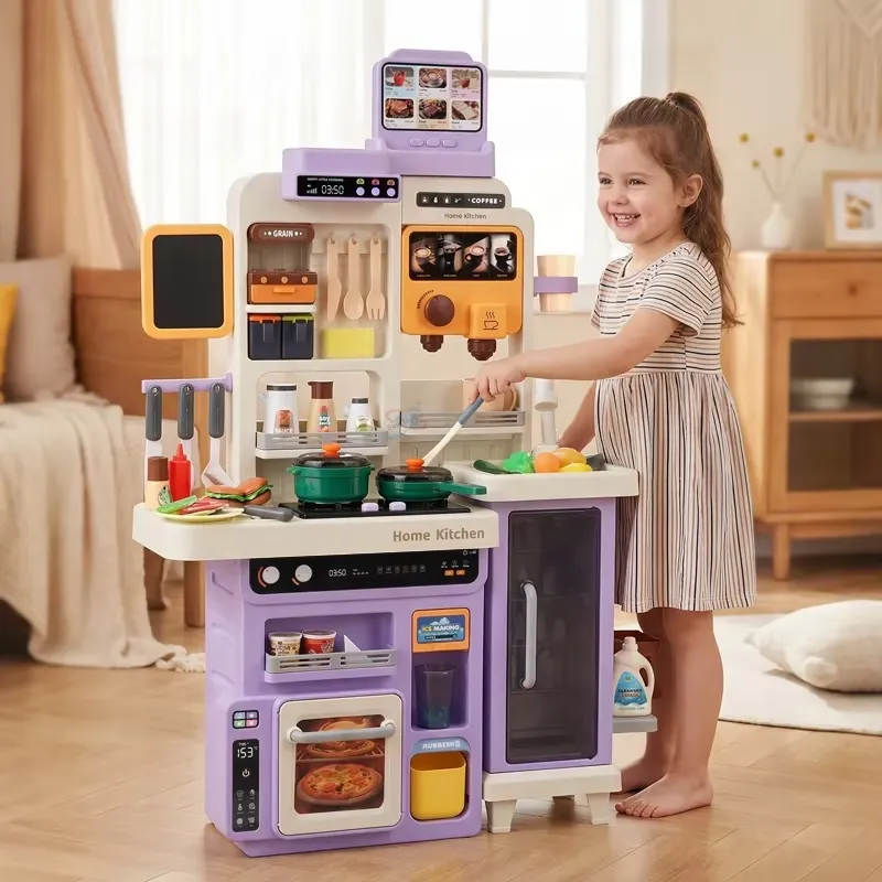90cm Large Pretend Play Kitche - огляд і ціна Kids Toys Kitchen