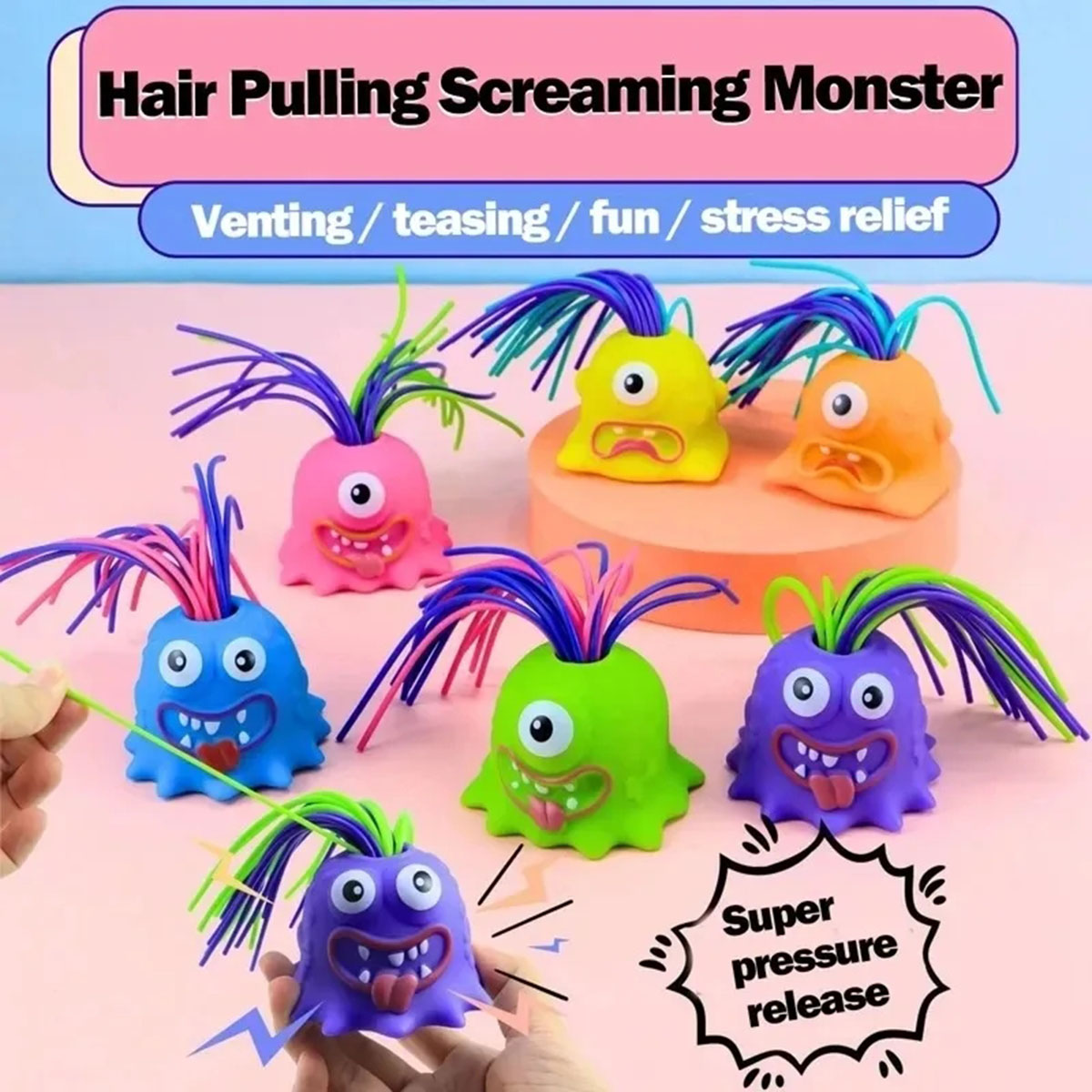 New Novelty Funny Hair Pulling - огляд і ціна Kids Toys Easter
