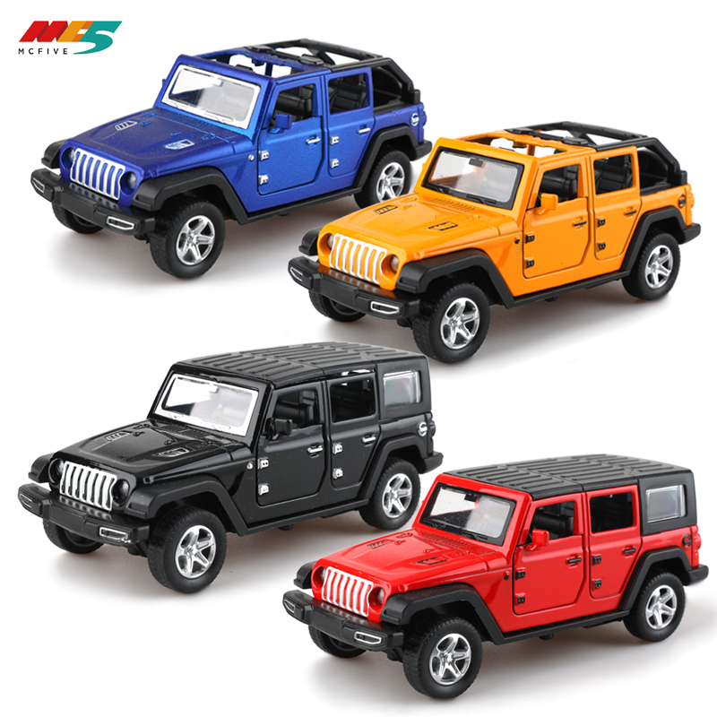 Bagged 1:36 alloy JEEPS Wrangl - огляд і ціна Kids Toys Jeep