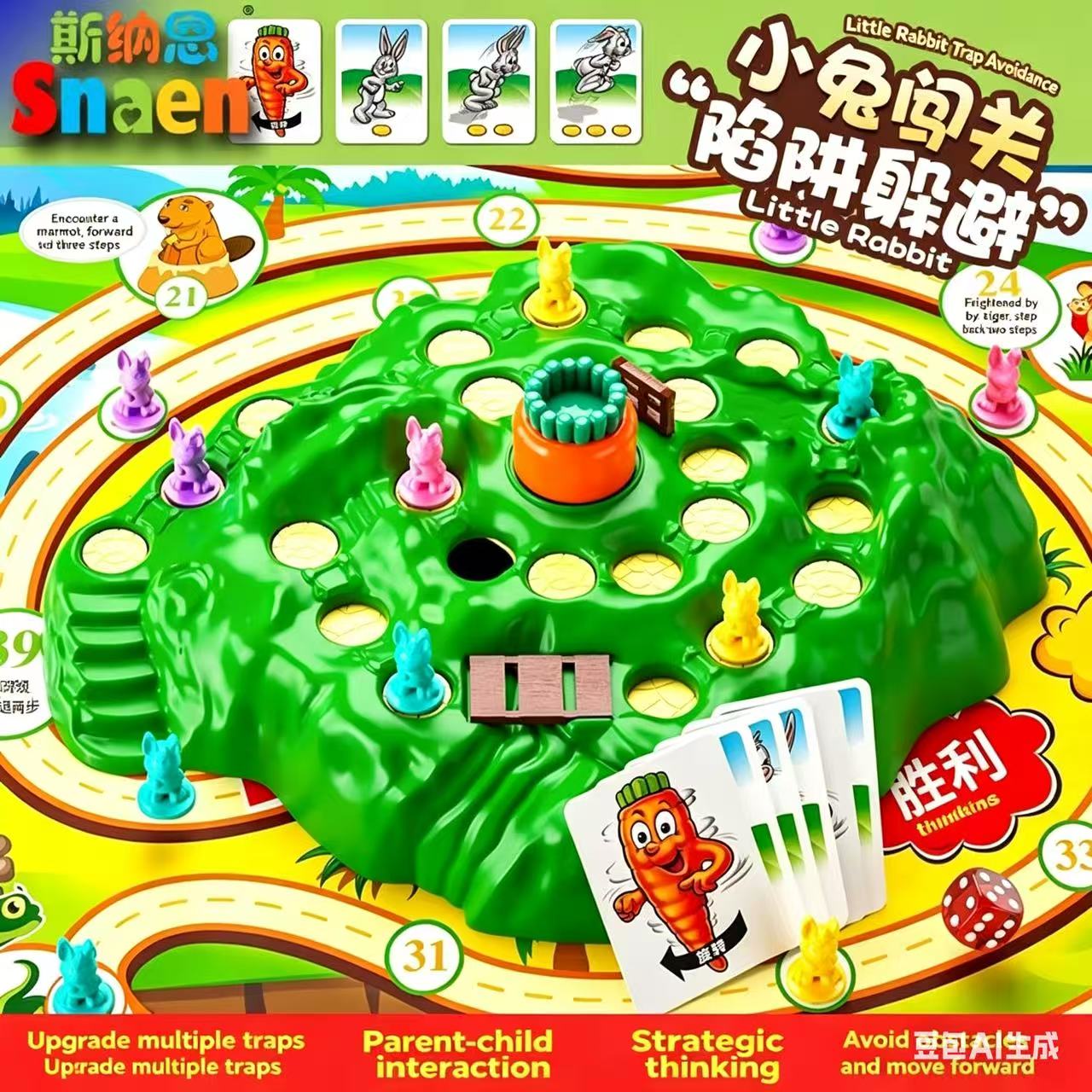 Hot Sale Fun Toy Rabbit Trap U - огляд і ціна Kids Toys Easter
