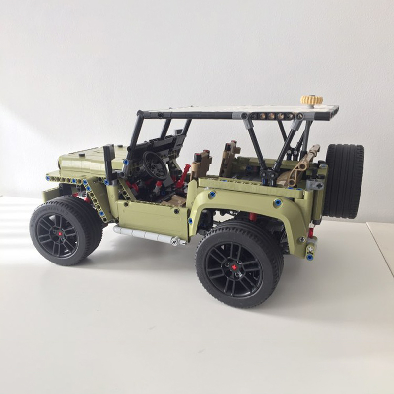 1603pcs MOC C Model Willys Jee - огляд і ціна Kids Toys Jeep