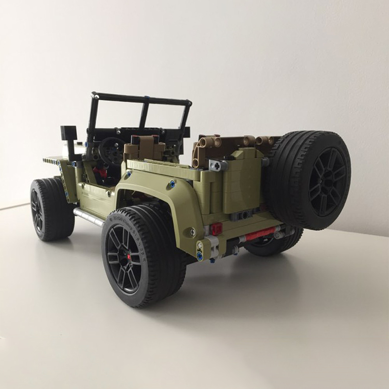 1603pcs MOC C Model Willys Jee - огляд і ціна Kids Toys Jeep