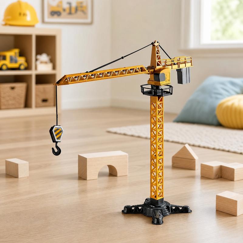 Tower Crane Toy Simulated Cons - огляд і ціна Kids Toys Play