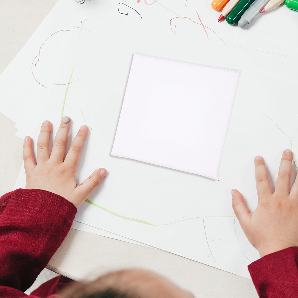 6Pcs Mini Canvas and Easel Set - огляд і ціна Kids Art Easel