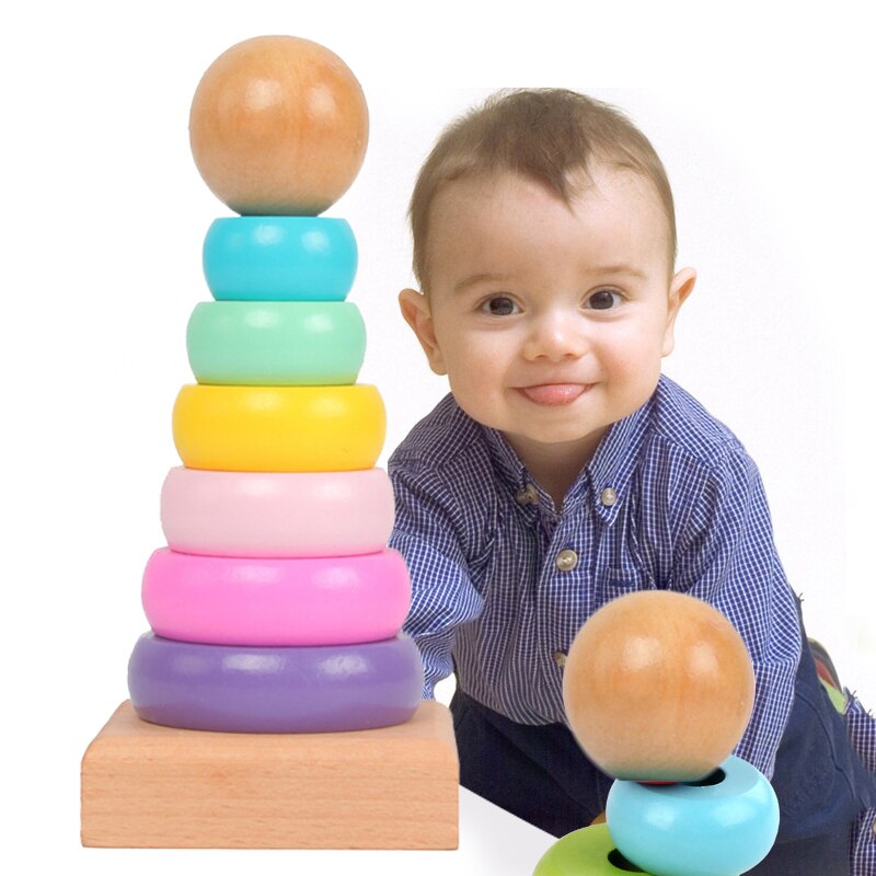 Children Rainbow Tower Ferrule - огляд і ціна Kids Toys 2 Year Old