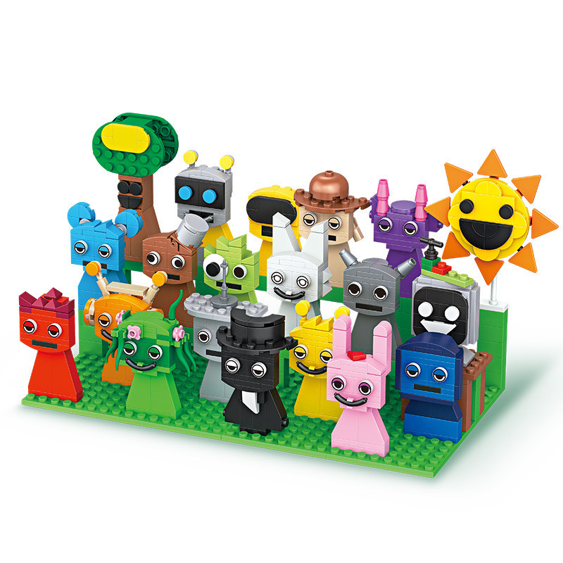 9pcs MOC Figures Building Bloc - огляд і ціна Kids Toys Easter