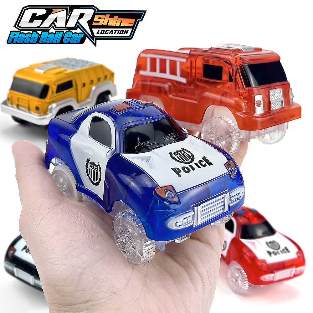 Magic Glowing Race Cars, Polic - огляд і ціна Kids Toys Jeep