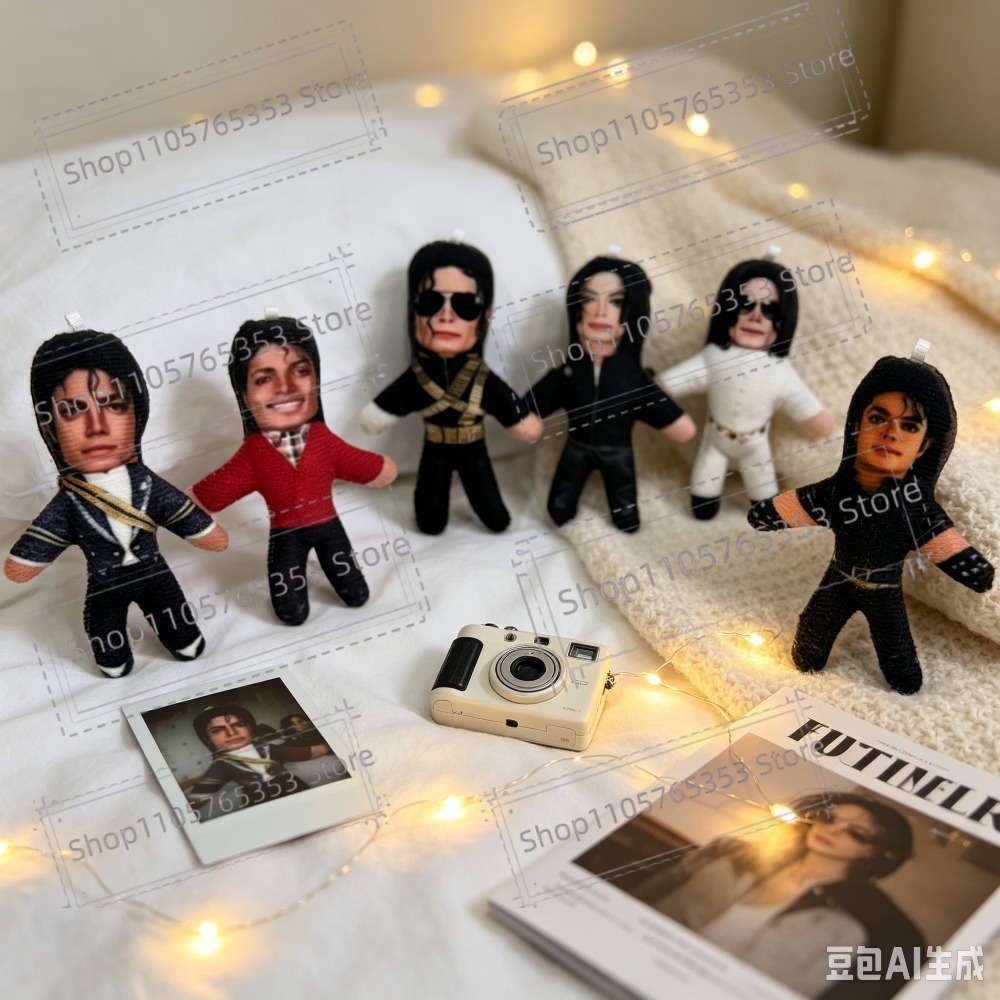 New 6 Style 10cm Michael Jacks - огляд і ціна Soft Plush Doll
