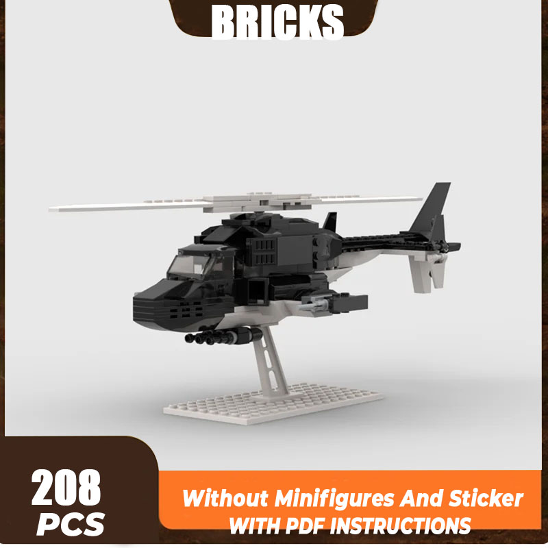 Military Series YcMoc Building - огляд і ціна Kids Toys Helicopter