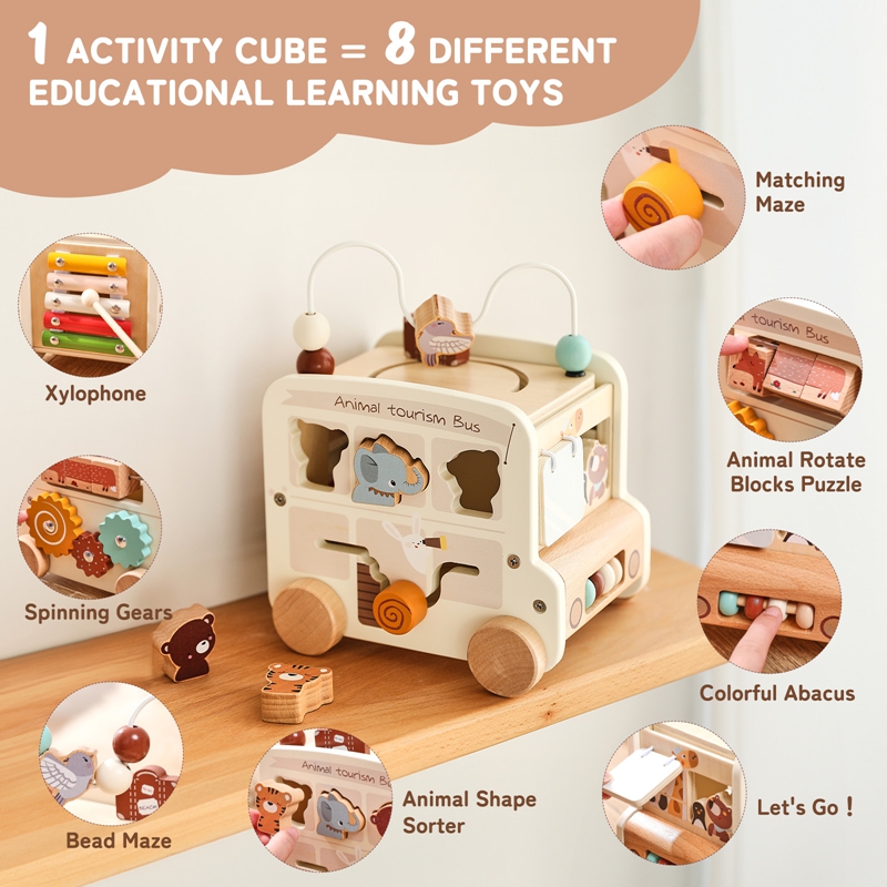 Montessori Wooden Children Toy - огляд і ціна Kids Toys 2 Year Old