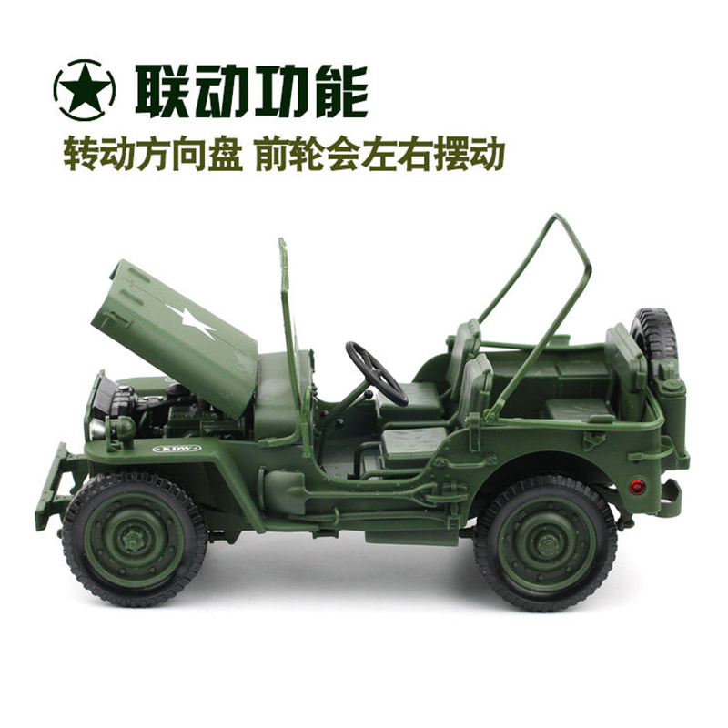 1:18 Tactical Military Model O - огляд і ціна Kids Toys Jeep