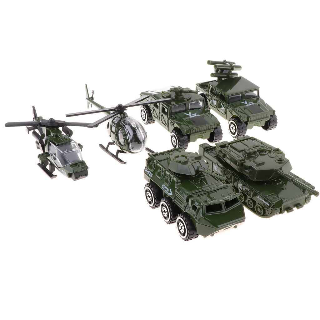 6 in 1 Assorted 1/87  Vehicles - огляд і ціна Kids Toys Jeep