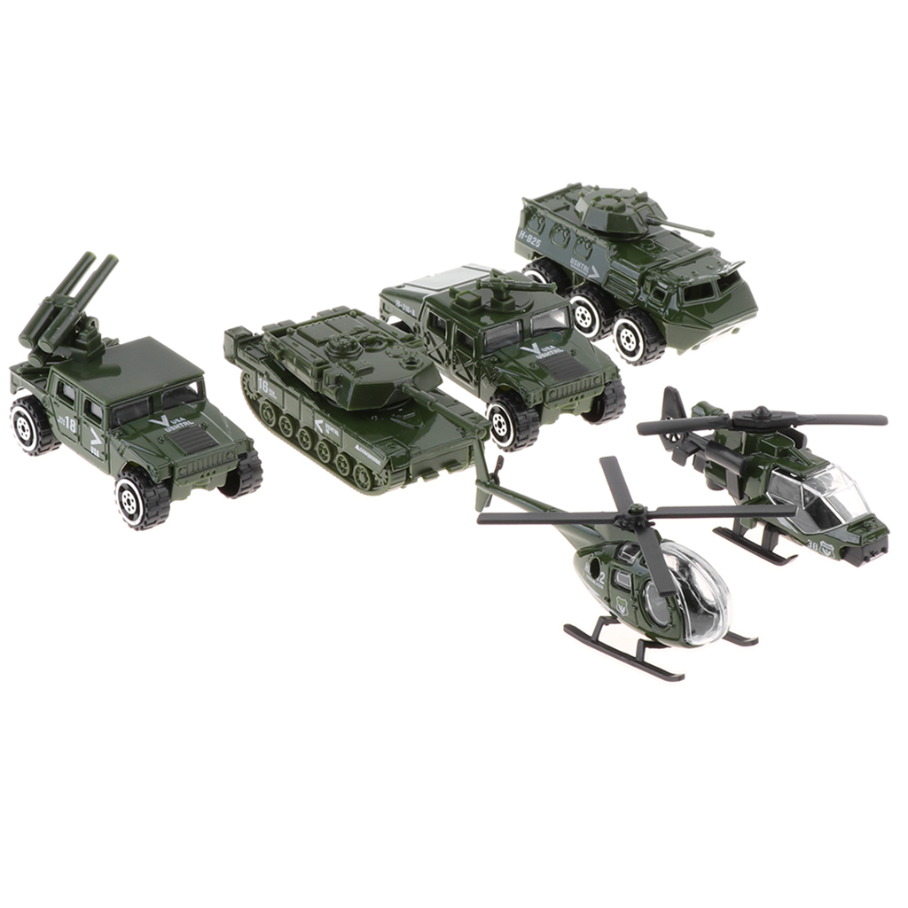 6 in 1 Assorted 1/87  Vehicles - огляд і ціна Kids Toys Jeep