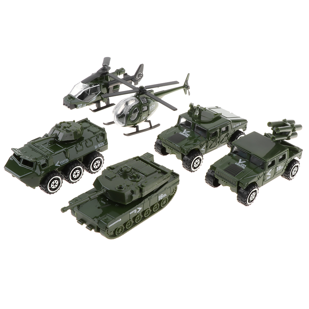 6 in 1 Assorted 1/87  Vehicles - огляд і ціна Kids Toys Jeep