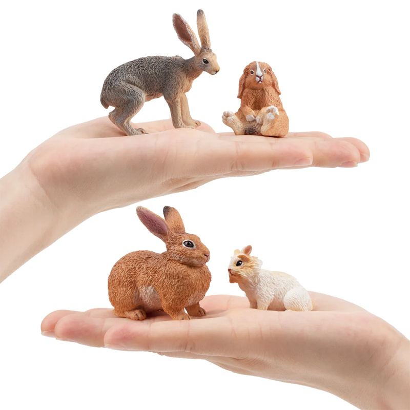12Pcs Simulation Rabbit Farm A - огляд і ціна Kids Toys Easter