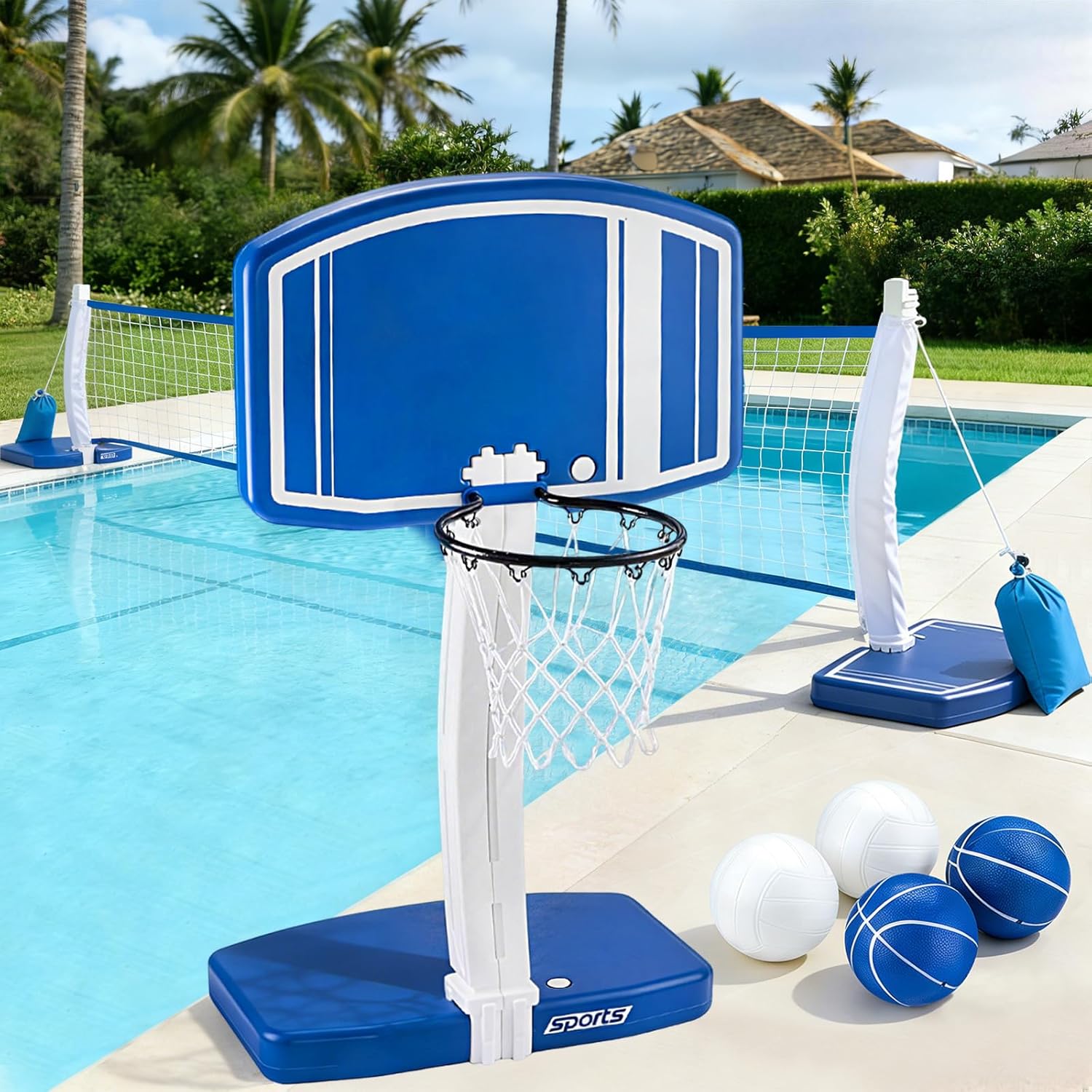 Above Ground Pool Basketball H - огляд і ціна Kids' Toys