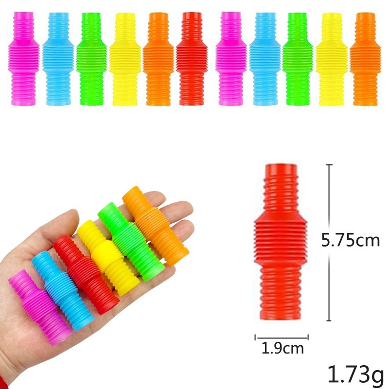 Colorful Telescopic Tubes Fidg - огляд і ціна Kids' Toys