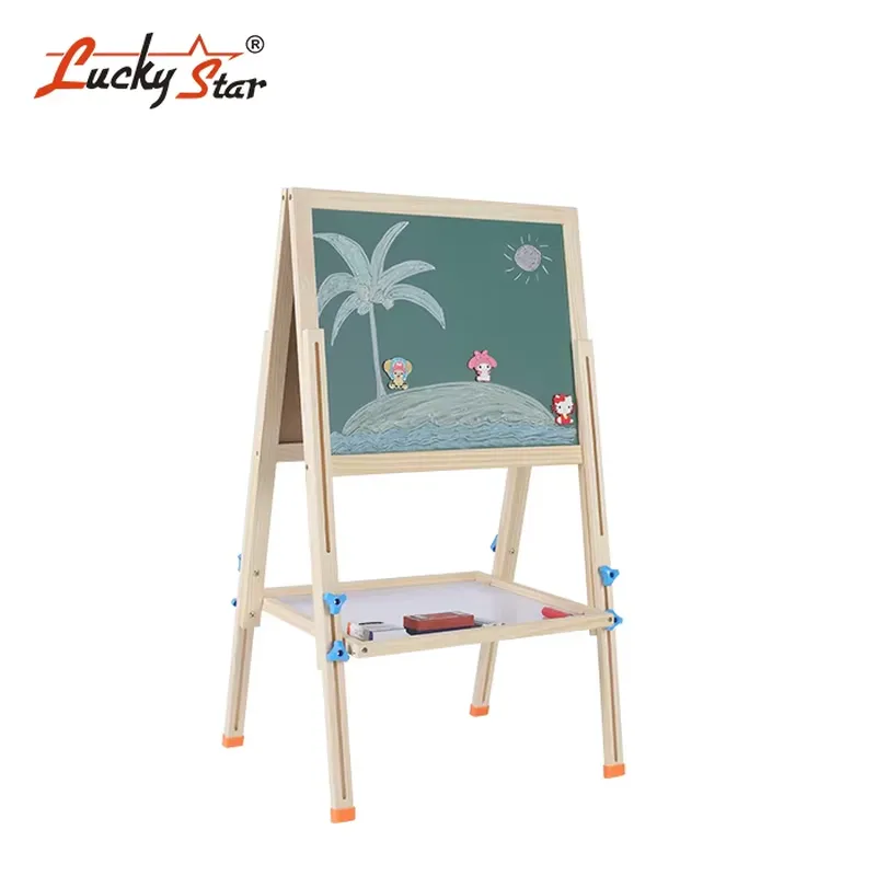 Folding Double Sided Adjustabl - огляд і ціна Kids Art Easel
