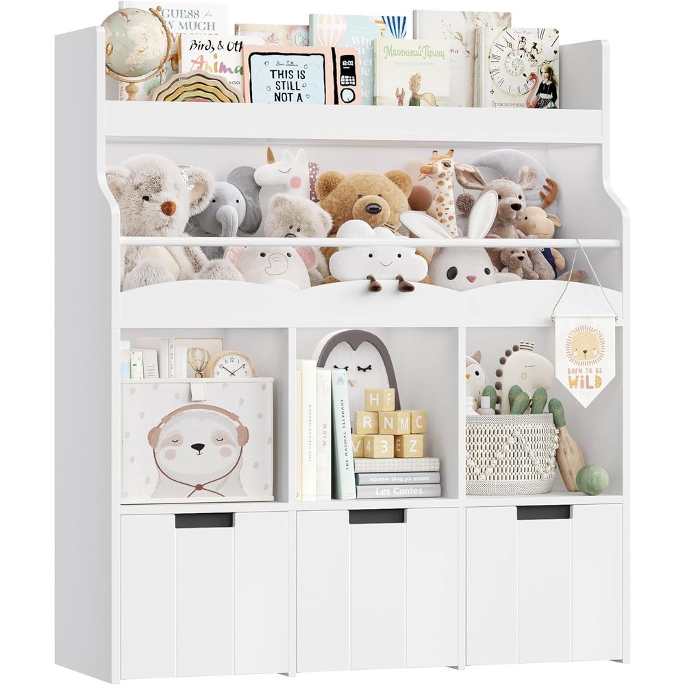 Kids Toy Storage Organizer wit - огляд і ціна Kids' Toys