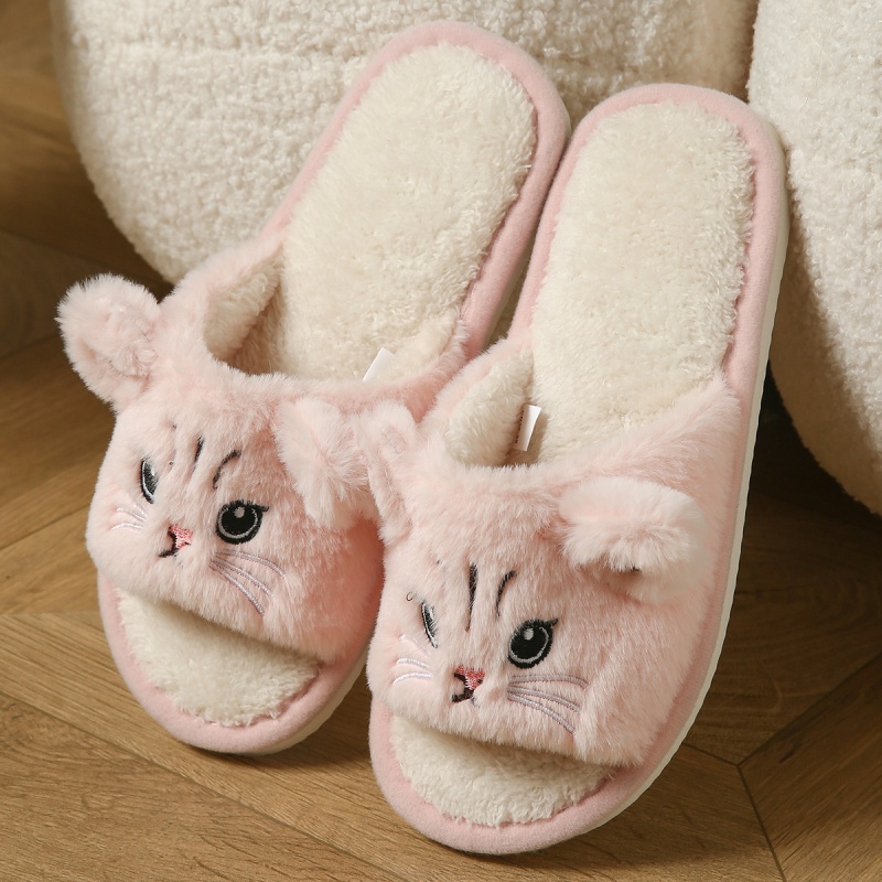 Cute Cat Plush Flip Flops For  - огляд і ціна Soft Plush Doll
