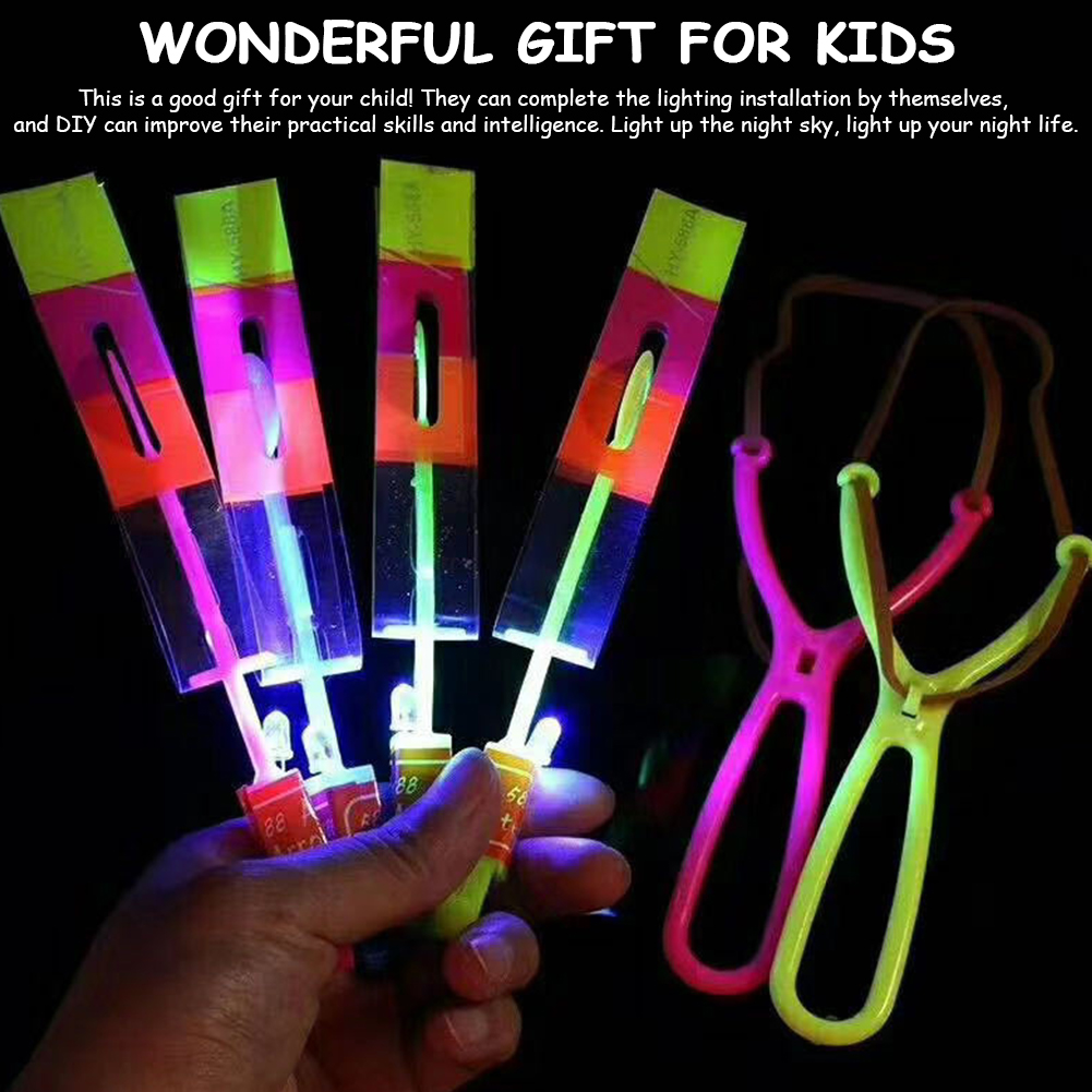Rocket Slingshot Flying Toys 1 - огляд і ціна Kids Toys Helicopter
