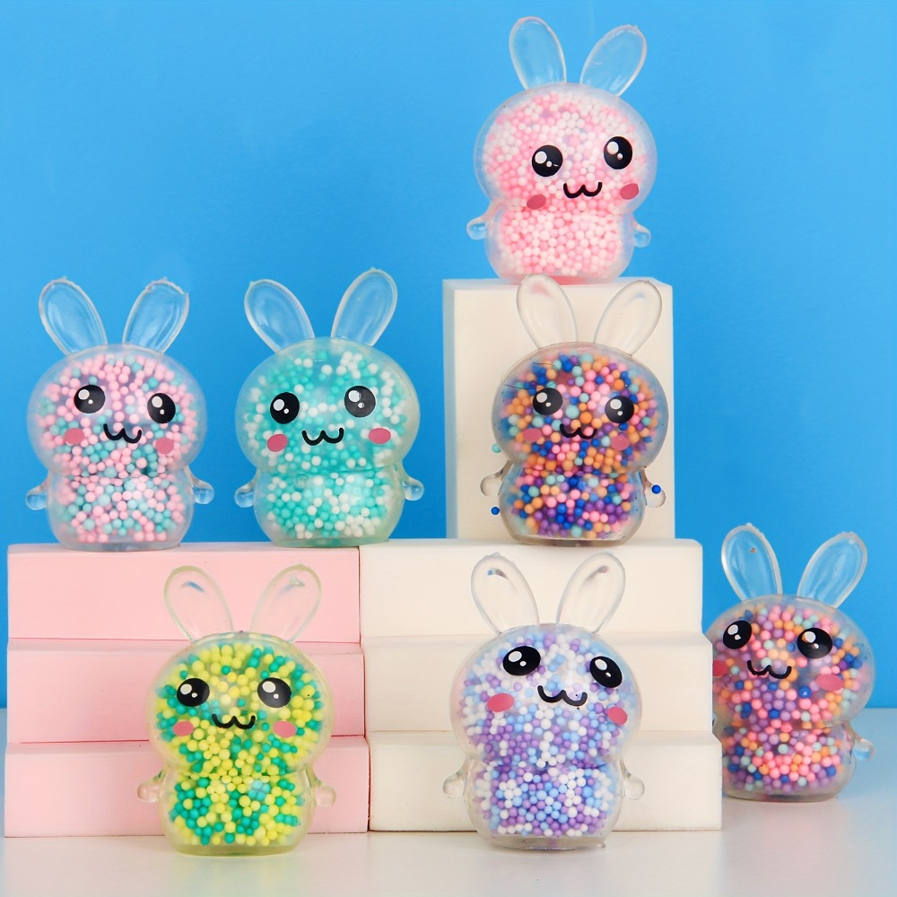 1/6pcs Squishy Bunny Stress Ba - огляд і ціна Kids Toys Easter