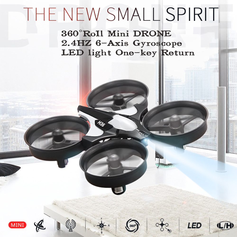 JJRC H36 Mini Drone 2.4G 6-axi - огляд і ціна Kids Toys Helicopter