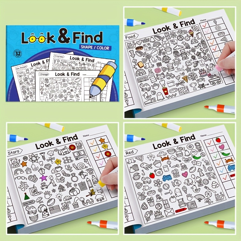 Children's Hidden Objects Colo - огляд і ціна Kids Art Easel