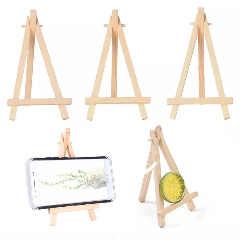 10Pcs Wood Mini Easel Frame Tr - огляд і ціна Kids Art Easel