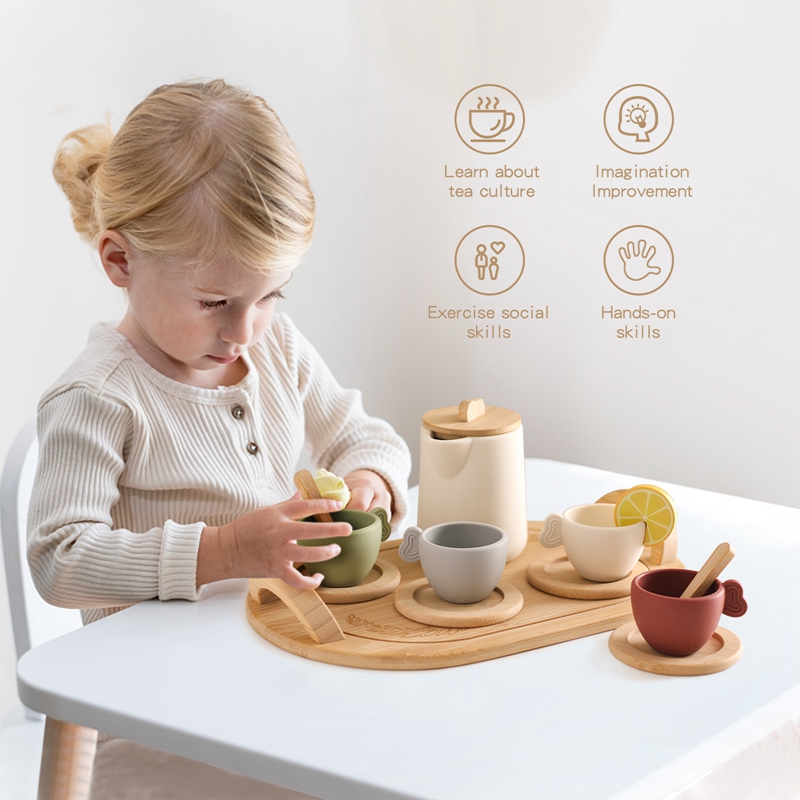 1Set Children Montessori Toy T - огляд і ціна Kids Toys Kitchen