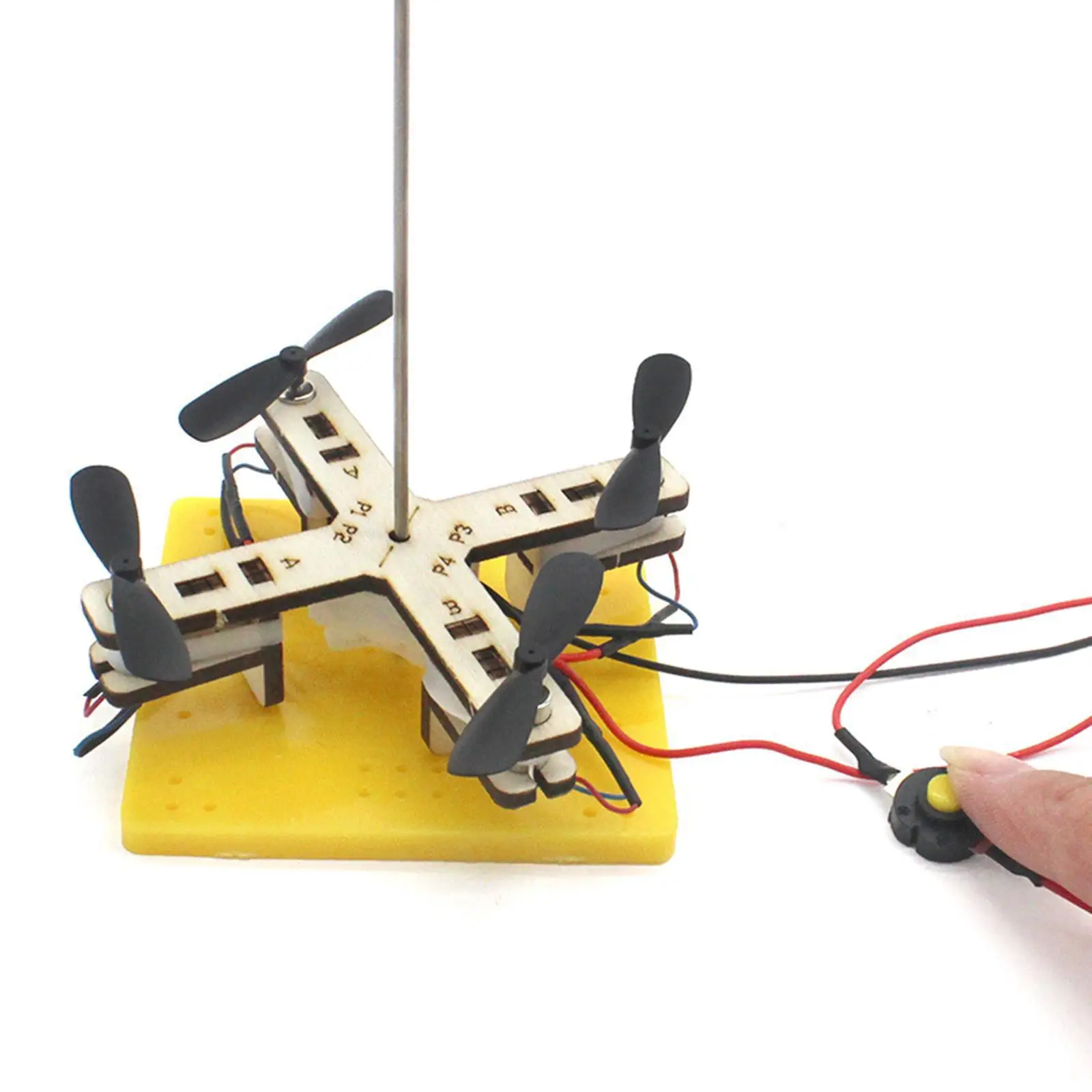 1PCS DIY Drone Model Kids Scie - огляд і ціна Kids Toys Helicopter