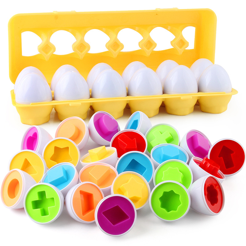 Eggs Screws 3D Puzzle Montesso - огляд і ціна Kids Toys Easter