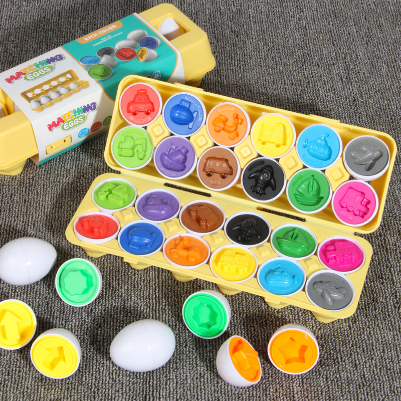 Eggs Screws 3D Puzzle Montesso - огляд і ціна Kids Toys Easter