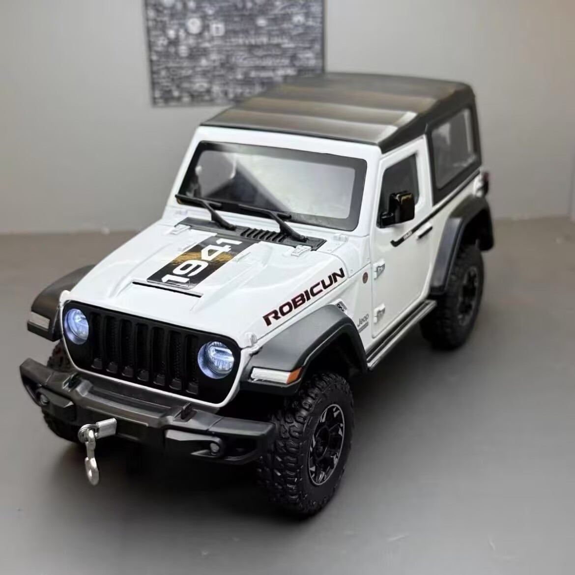 1:24 Jeeps Wrangler Rubicon Al - огляд і ціна Kids Toys Jeep
