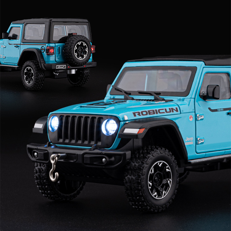 1:24 Jeeps Wrangler Rubicon Al - огляд і ціна Kids Toys Jeep