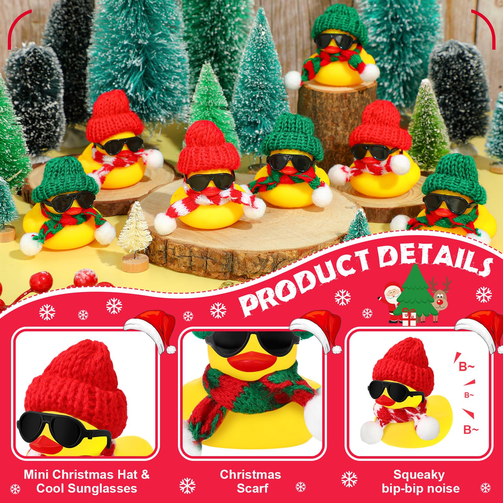 12/24/48 Set Christmas Rubber  - огляд і ціна Kids Toys Jeep