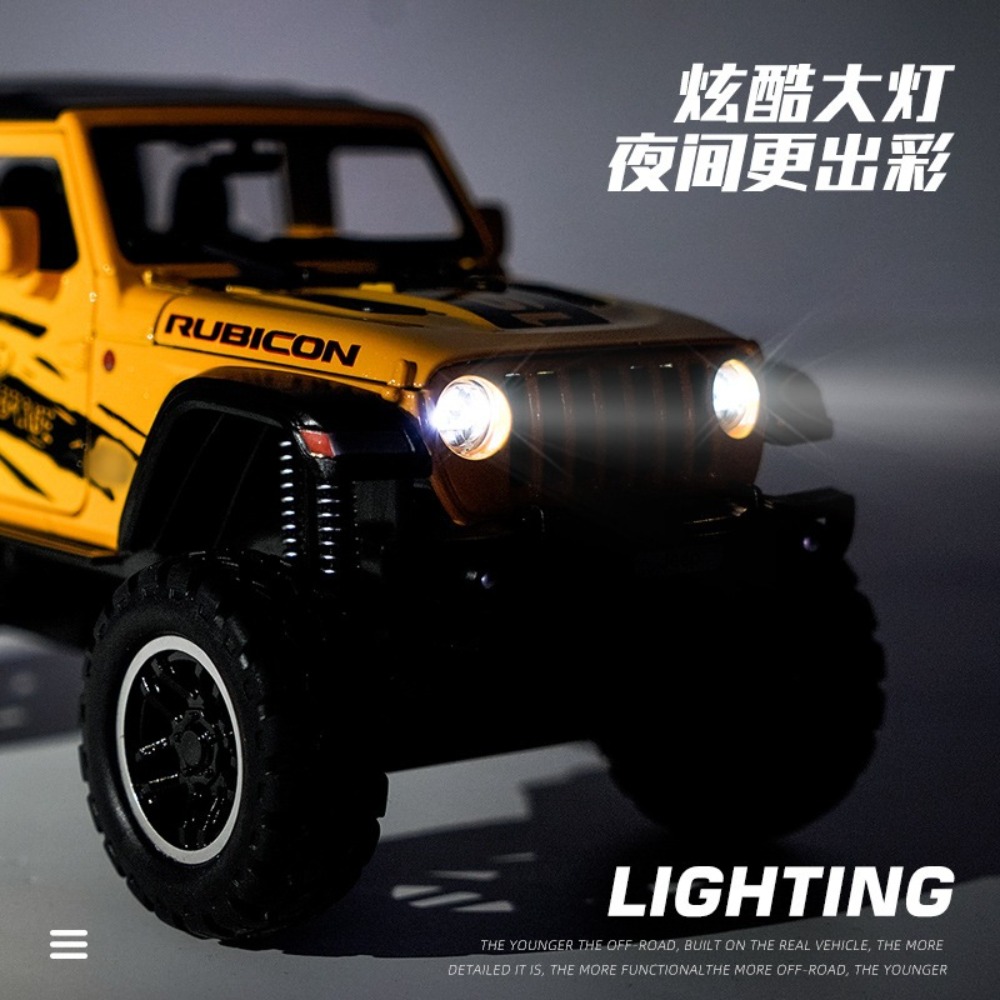 1:24 Jeep Big Wheel Off-road D - огляд і ціна Kids Toys Jeep