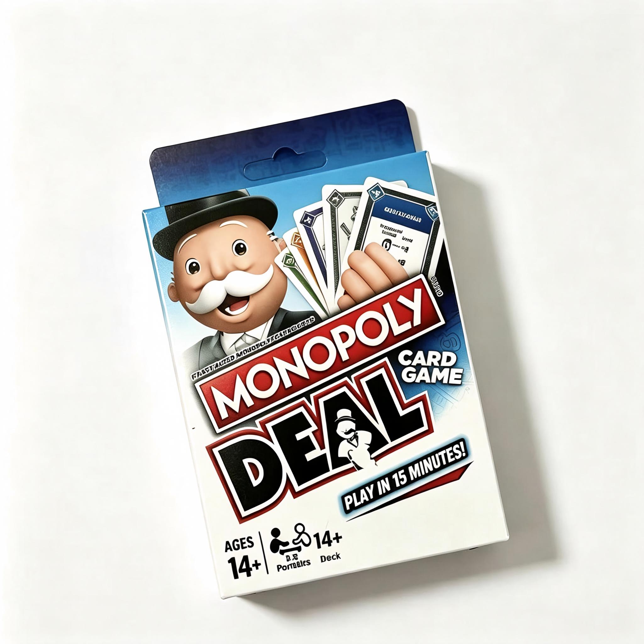 Hasbro Monopoly Deal Card Game - огляд і ціна Hasbro Game Monopoly