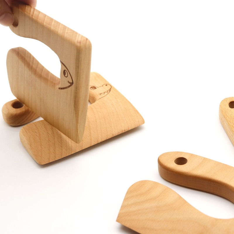 Wooden Kids Knife Cooking Toys - огляд і ціна Kids Toys Kitchen