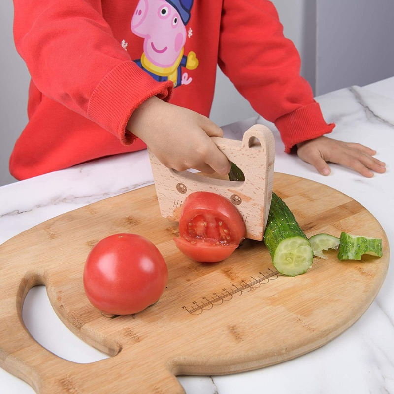 Wooden Kids Knife Cooking Toys - огляд і ціна Kids Toys Kitchen